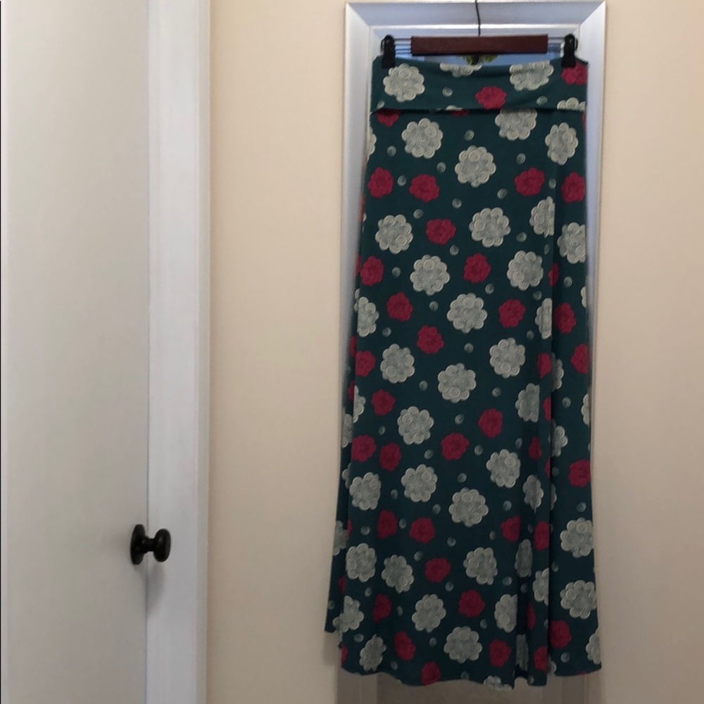 LuLaRoe maxi skirt 2XL long women’s